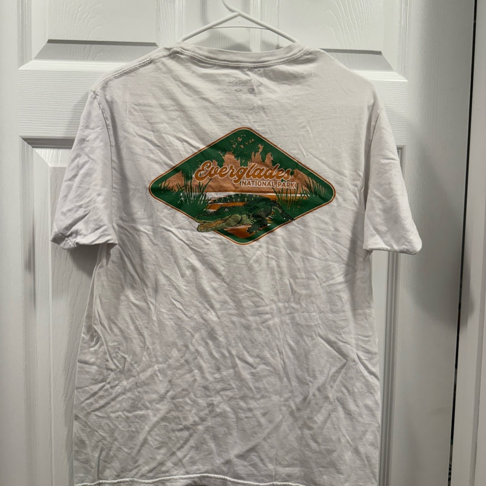 Columbia White Men's Everglades T-Shirt size medium